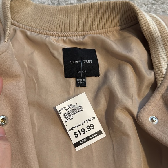 NWT Girls varsity jacket - Picture 2 of 5